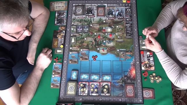 369 Чемпионы Мидгарда - играем в настольную игру. Champions of Midgard board game. смотреть онлайн