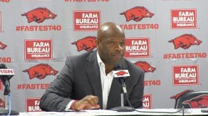 Mike Anderson recaps Texas, previews Hogs' home opener