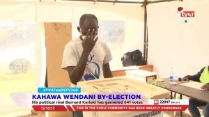 Kelvin Ochieng emerges victorious in the just concluded  by-election in Kahawa Wendani