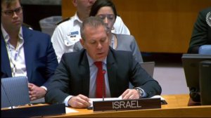 Gilad Erdan (Israel) - La situación en el Oriente Medio, y palestina - Consejo de Seguridad ONU,