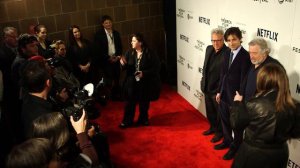 Arrivals: Noah Baumbach & Dustin Hoffman red carpet - 2017 Tribeca Film Festival - Meniscus Magazin