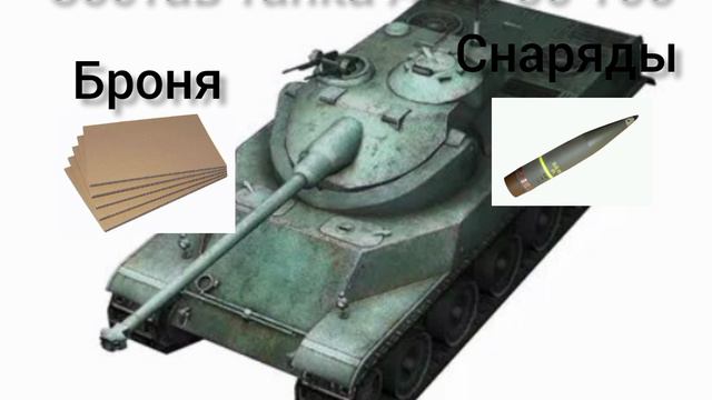 Состав танка AMX 50 100