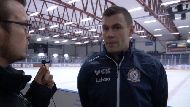 22 Markus Persson efter Piteå hemma i ATG Allettan norra 20200125