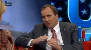 Stefan Löfven (S) kommenterar Obamas valseger i november 2012