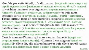 17(1). «Je fréquente Agnan  » (Я дружу с Аньяном) [«Le Petit Nicolas» (René Goscinny)]