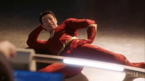 The Flash 7x12 Barry is a breakdancer. Dance scene