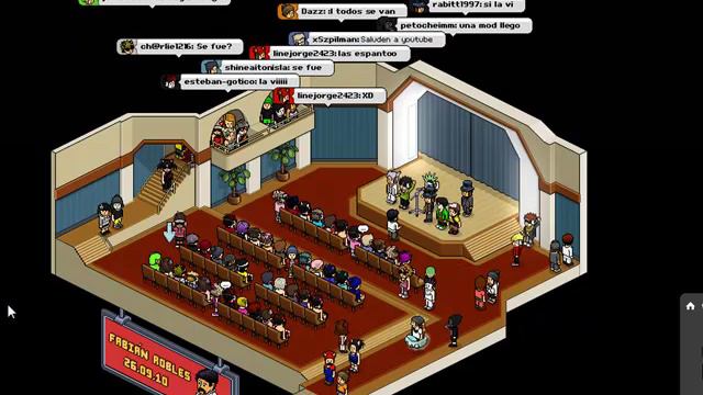 Fabián Robles en Habbo 2 - A pocos minutos...