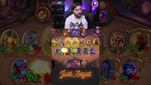 Рыба 5000 !! Гендальф #just_svyat #stream #twitch #hsbg #hs #shorts #hearthstone