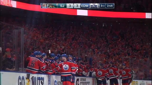 Klefbom’s howitzer helps Oilers draw even late in the third смотреть онлайн