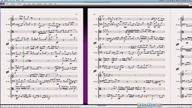 387 Quartet For Flute, Basset Horn, Viola And Cello Q3 (contemporary Classical Music)
