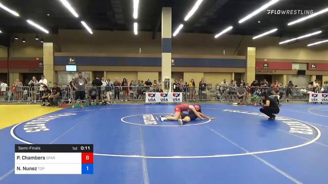 145 Lbs Semifinal - Paislee Chambers, Spartans Wrestling Club Vs Nayeli Nunez, Top Dog Wrestling C