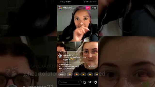 Grace Mouat, Toby Marlow and Lucy Moss Instagram Live hour 3 (03/07/2020) 💜 смотреть онлайн