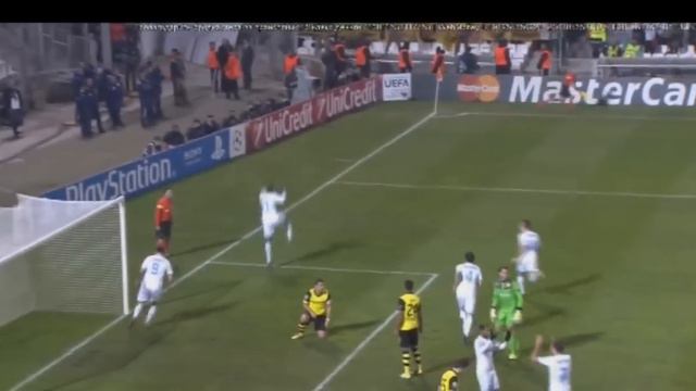 1-1 Marseille - Borussia Dortmund GOAL DIAWARA 11/12/13 HD Марсель-Дортмунд Диавара смотреть онлайн