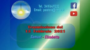 Canti cristiani e letture: Manuel - Samuel ed Elisabetta - 13  Febbraio 2021