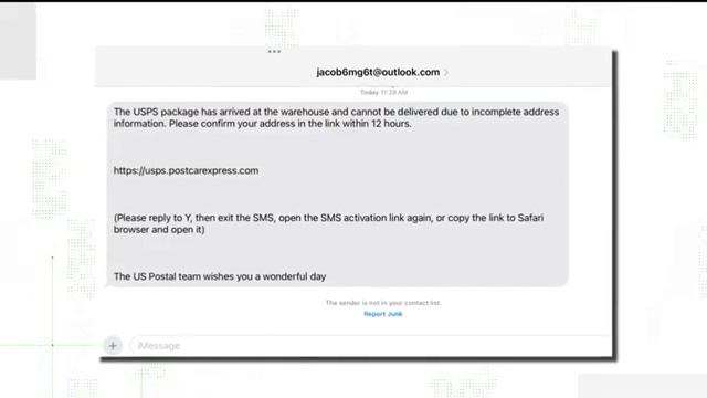 USPS doesn’t send unsolicited texts about undelivered packages. Those messages are scams смотреть онлайн