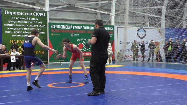 Хубиев Динислам (КЧР) - Базиев Алхаст (Чечня) смотреть онлайн