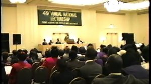 Melodies of Gospel Acapella songs/hymns led by JohnR.Harris III at the National lectureship 1993.