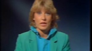 TV1-hallåa Gunilla Friis 1983-05-18