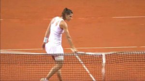 Andrea Petkovic (GER) vs Flavia Pennetta (ITA) 23 April 2014 -   Porsche Tennis Grand Prix 2014