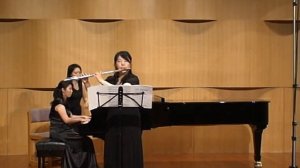 Muse Lee Flute Recital (2009) - J. P. E. Hartmann: Flute Sonata in B-flat Major, Op.1, mov.2