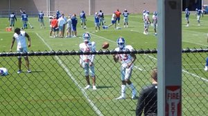 NFL Giants Training Camp 2017 Brandon Marshall Giants, Travis Rudolph, & Odell Beckham Jr