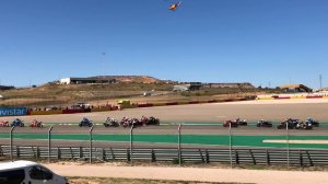 Caída Lorenzo en MOTOGP 2018 Aragón Motorland