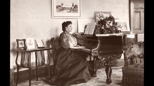 M.me Frances Saville sings Ich hatte nicht daran gedacht Meyer Helmund 1902