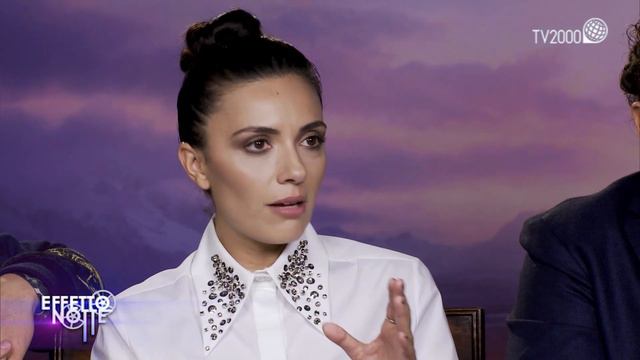 Serena Rossi Enrico Brignano e Giuliano Sangiorgi a Effetto Notte