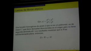 Análisis Diferencial y Singularidades (Shirley Bromberg)