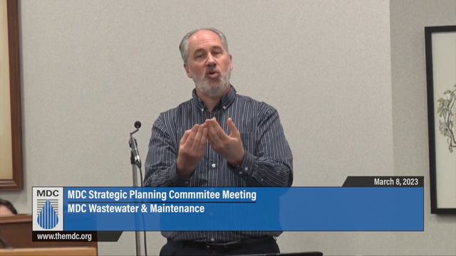 MDC Strategic Planning Committee Meeting "MDC Wastewater and Maintenance" March 8 2023 смотреть онлайн