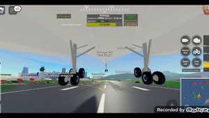 Рейс на самолёте Concord в Роблокс!(видео с голосом)