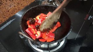 Red Capsicum peanut Chutney in Tamil | Capsicum chutney recipe | Red Bell Pepper Chutney