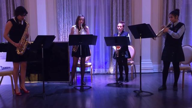 Bad Romance Wind Quartet at the Ritz Carlton Montreal смотреть онлайн