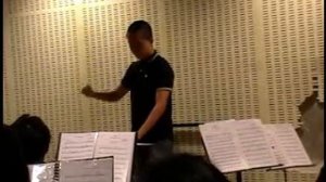 Woodlands Young Conductor Workshop 2010 - Lewis conducting Song of Lir