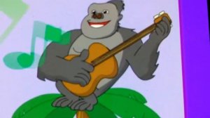 a gorilla plays a guitar 🎸