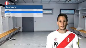 Pes 2017 / Rostro de Cristian Benavente