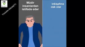 Müdir və Lider arasındakı fərq Maraqlıdır.