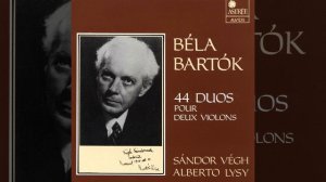 44 duos pour deux violons, Sz. 98: No. 13, Chant de noces