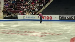 Keegan Messing Skate Canada 2022 SP Warmup