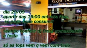 festa no bar do  cris