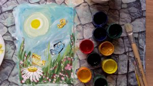 МК _Бабочки на лугу_