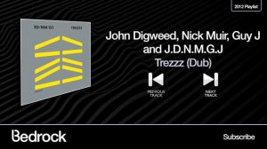 John Digweed, Nick Muir, Guy J and J.D.N.M.G.J - Trezzz ( Dub ) - ( Bedrock Records )