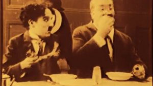 HIS TRYSTING PLACE (1914) -- Charlie Chaplin, Mabel Normand, Mack Swain