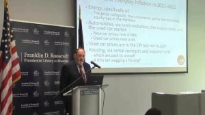 EDI Keynote Lecture: James K. Galbraith at the FDR Library