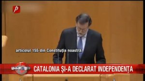 Catalonia și a declarat independența