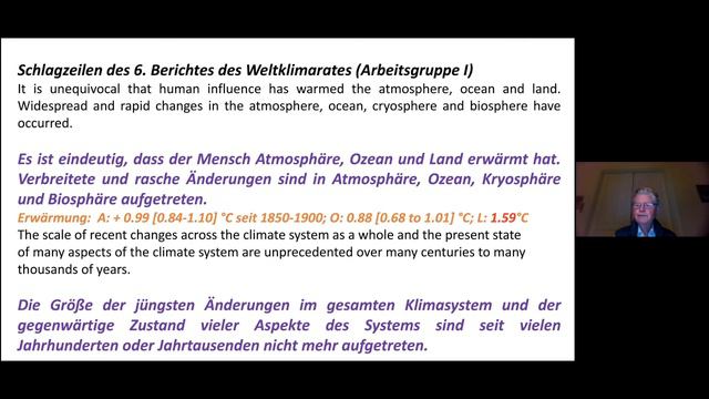 Die Folgen der verspäteten Reaktion der Politik / Hartmut Graßl смотреть онлайн