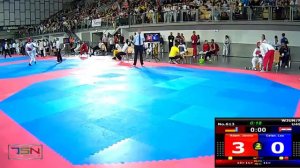 613-Celan, Lea  TKD JASTREB (CRO) vs Adam, Janina  TEAM HTU (GER) 3-4