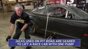 All jacked up: How pit road jacks work