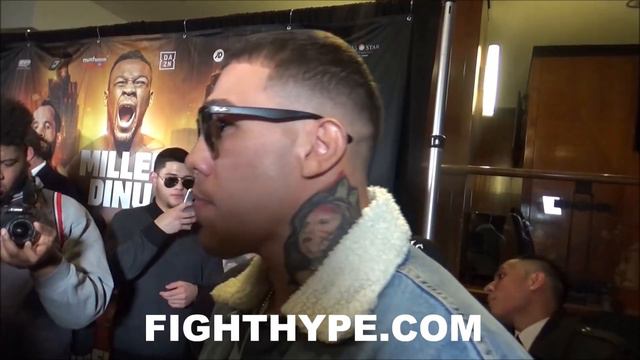 GABRIEL ROSADO DISSES LUIS ARIAS; LAUGHS AT HEATED ENCOUNTER AND WARNS ABOUT EXPERIENCE смотреть онлайн