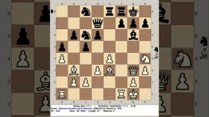 Wang, Hao vs Ikonnikov, Vyacheslav | Moscow Aeroflot Chess Open B 2005, Moscow